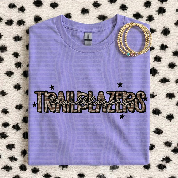 Zebra Mascots Trailblazers design