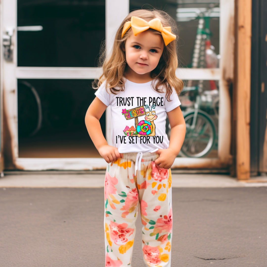 TRUST THE PACE I'VE SET FOR YOU