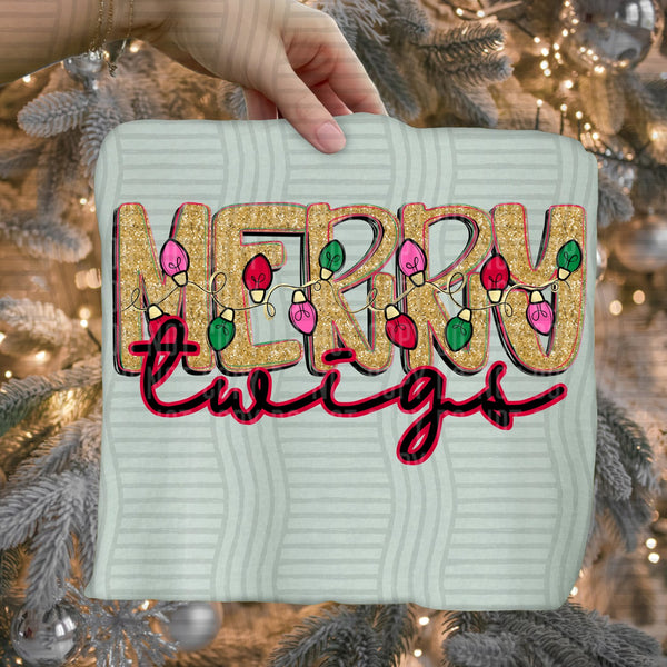 Merry Lights Mascots Twigs design