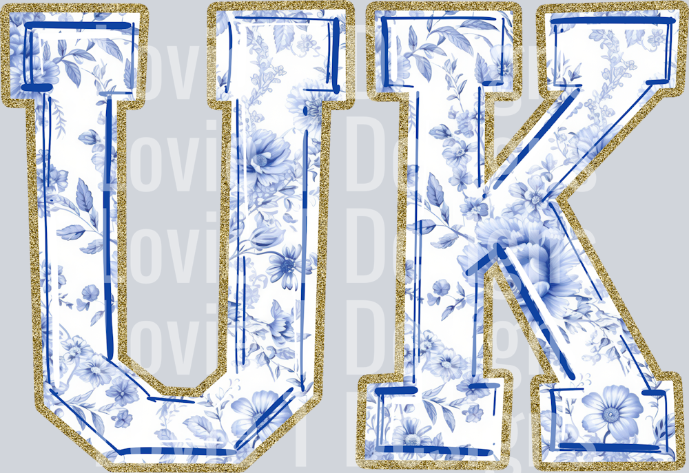 UK BLUE TOILE