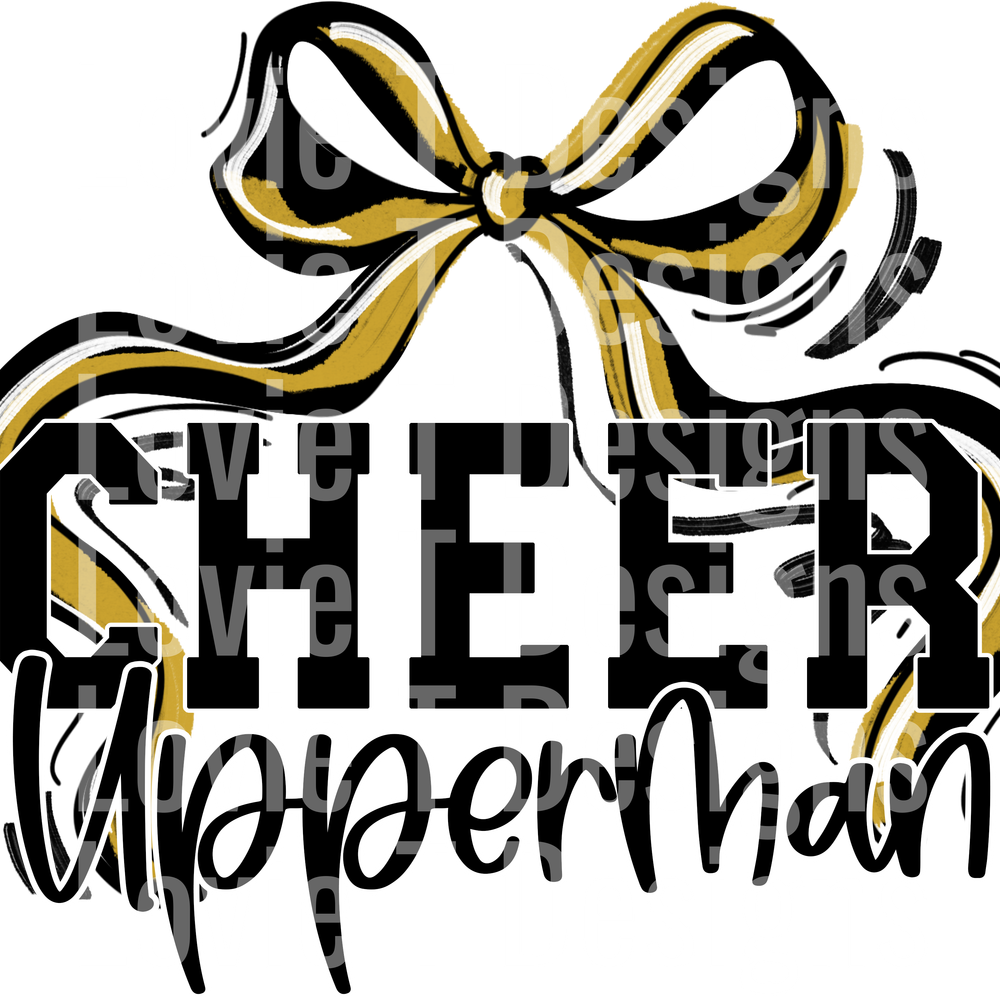 UPPERMAN CHEER RIBBON OPTION 2