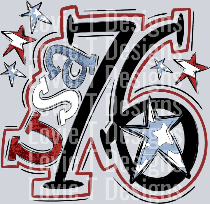 USA 76 Doodle