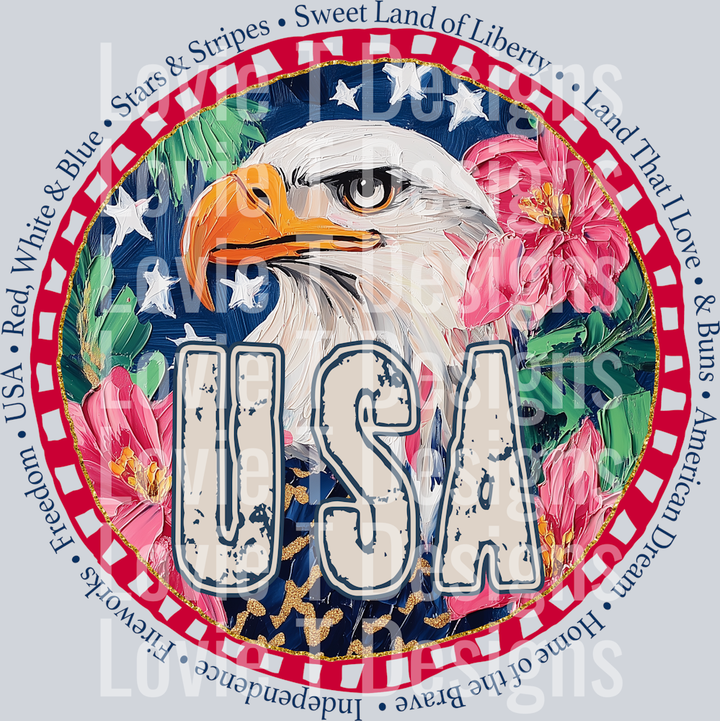 KayndiDesigns 05.25 USA Eagle