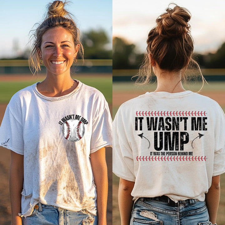 UMP BASEBALL BACK