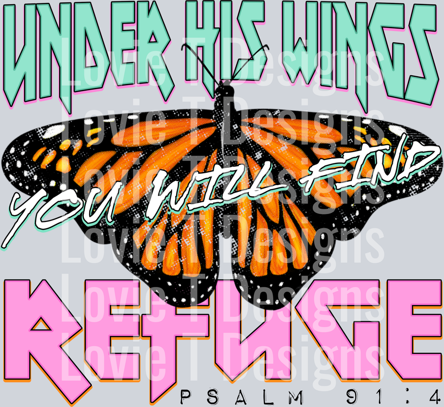 Under His Wings Dark