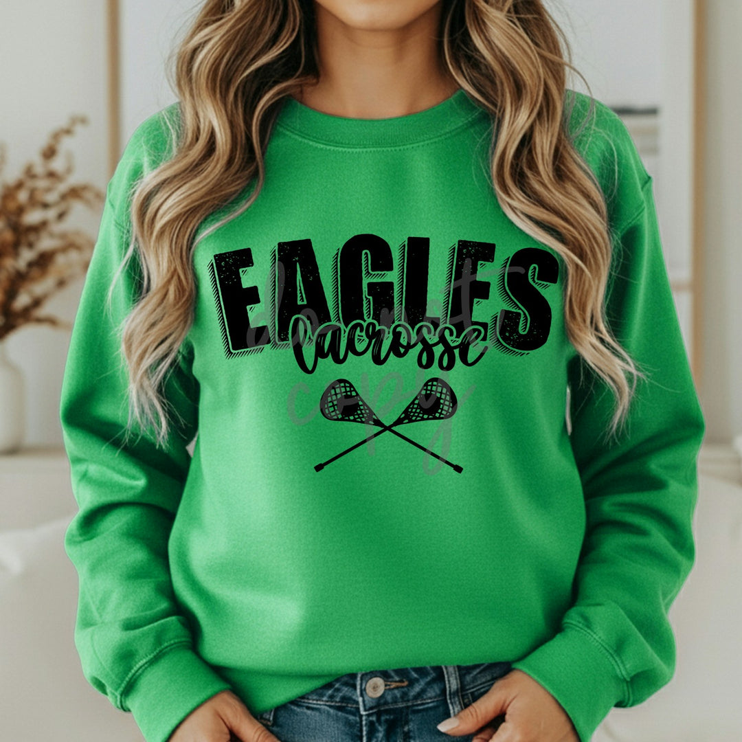 Lacrosse customizable DTF transfer mockup