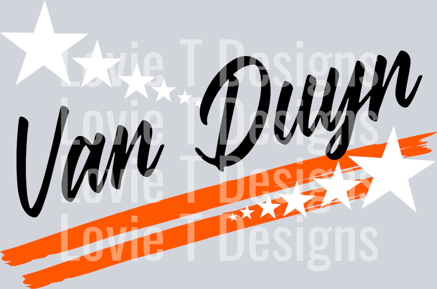VAN DUYN SPIRIT STARS MASCOTS - NIKI ZUCCA CUSTOM