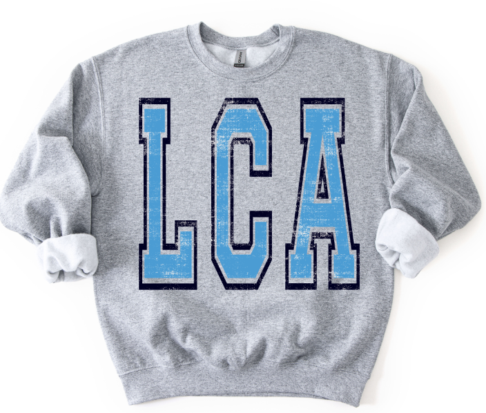 VARSITY OVERSIZED LCA CAROLINA BLUE AND NAVY