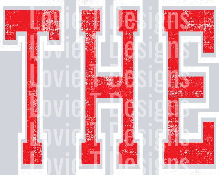 VARSITY STYLE THE RED AND WHITE