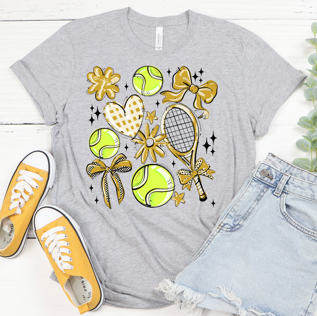 VEGAS PLAY BALL TENNIS COLLAGE