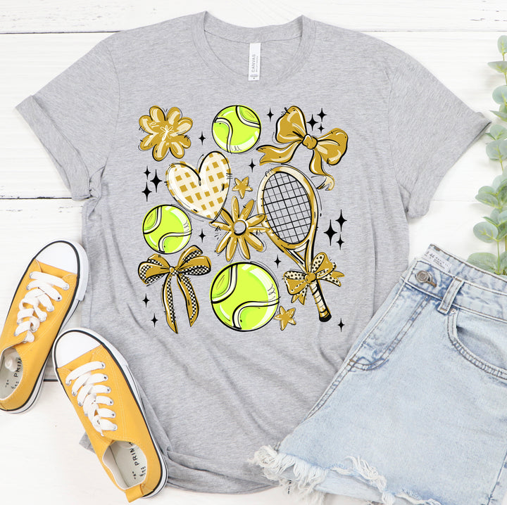 VEGAS PLAY BALL TENNIS COLLAGE