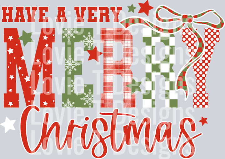 Very_Merry_Christmas_Red_And_Green