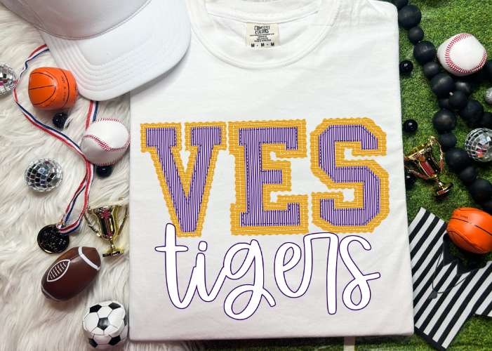 VES TIGERS YELLOW BASE PURPLE TOP