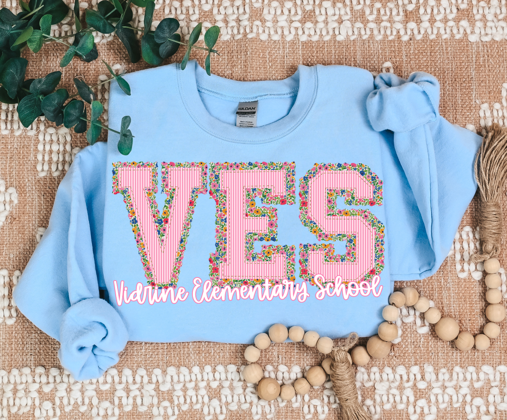VES VIDRINE ELEMENTARY SCHOOL FLORAL PREPSTER