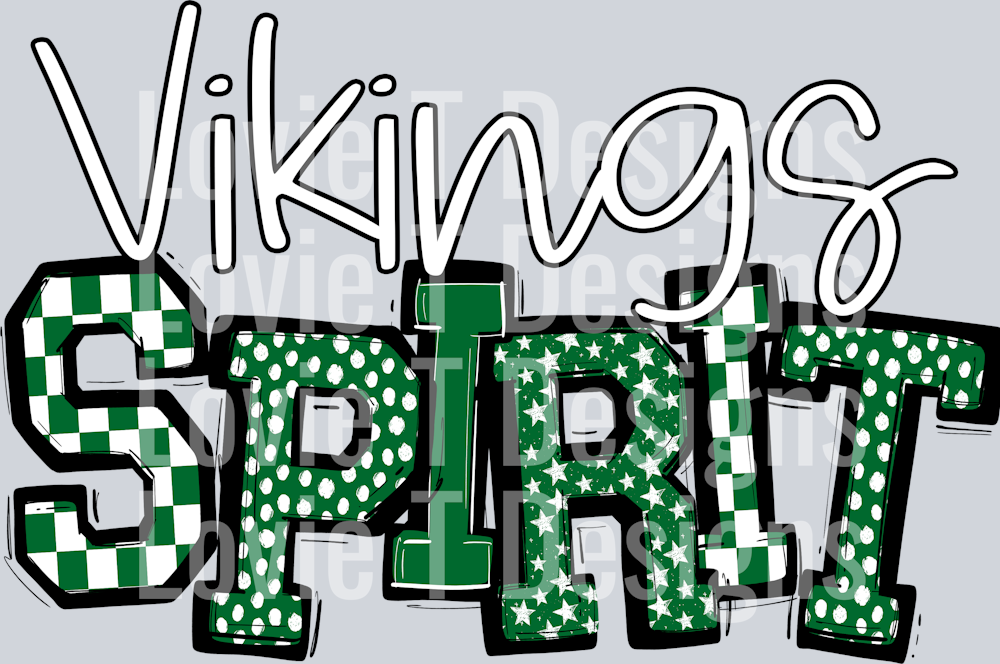VIKINGS GREEN SO SPORTY SPIRIT