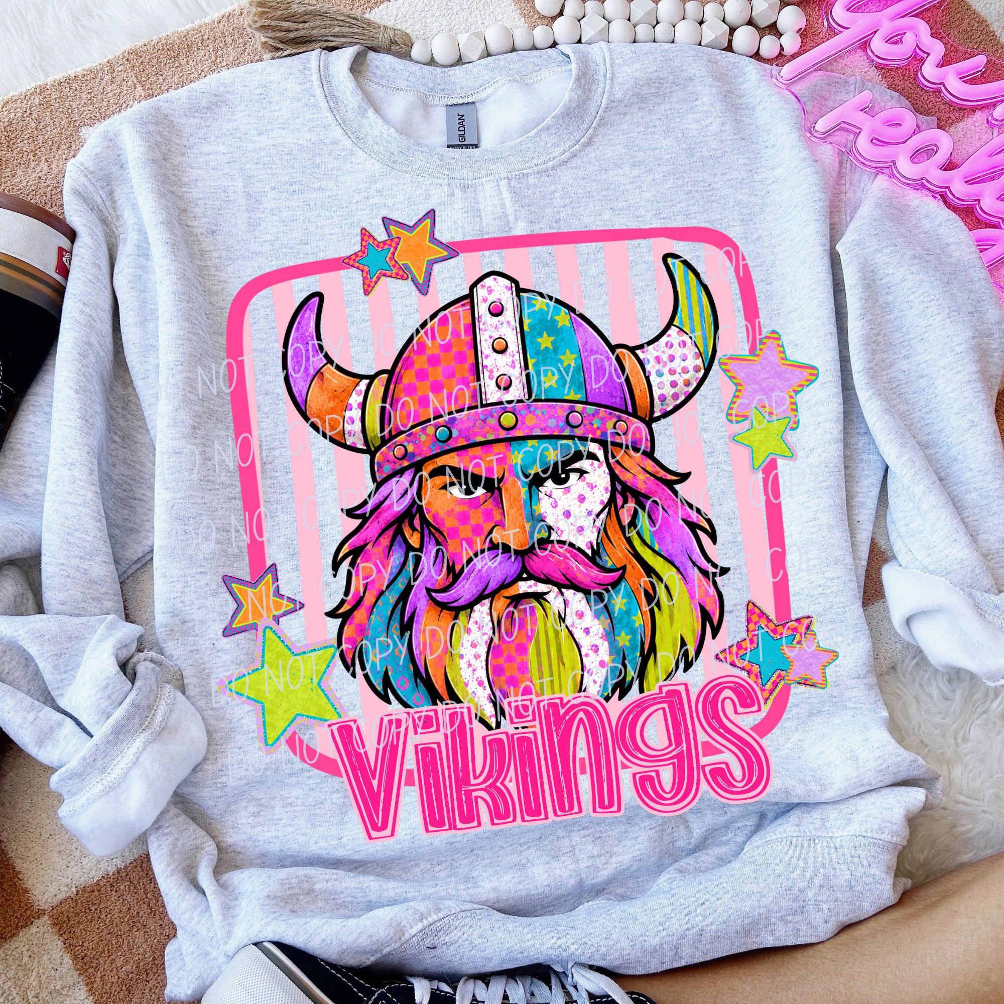 Funky Fresh Mascots VIKINGS design