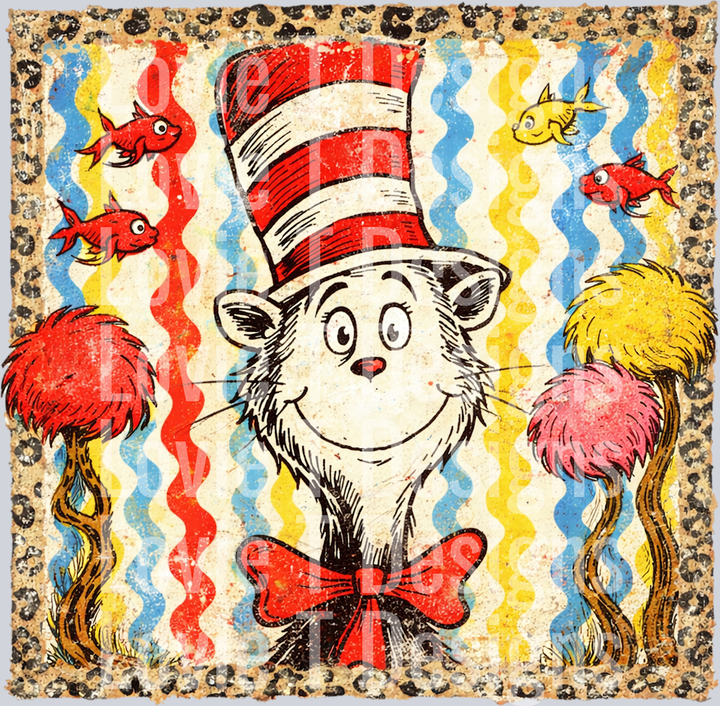 VINTAGE CAT IN HAT