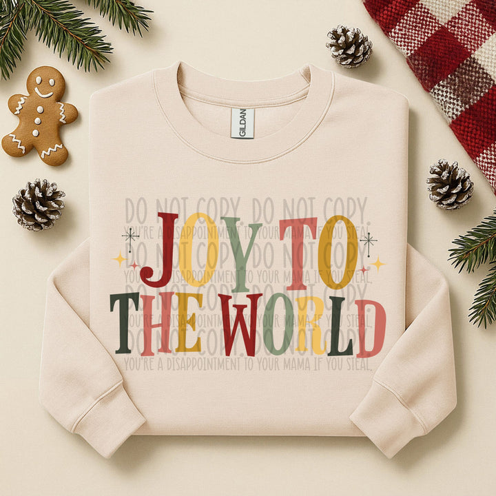 VINTAGE JOY TO THE WORLD