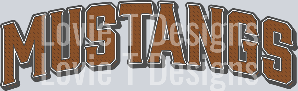 VINTAGE MASCOT MUSTAMGS BROWN