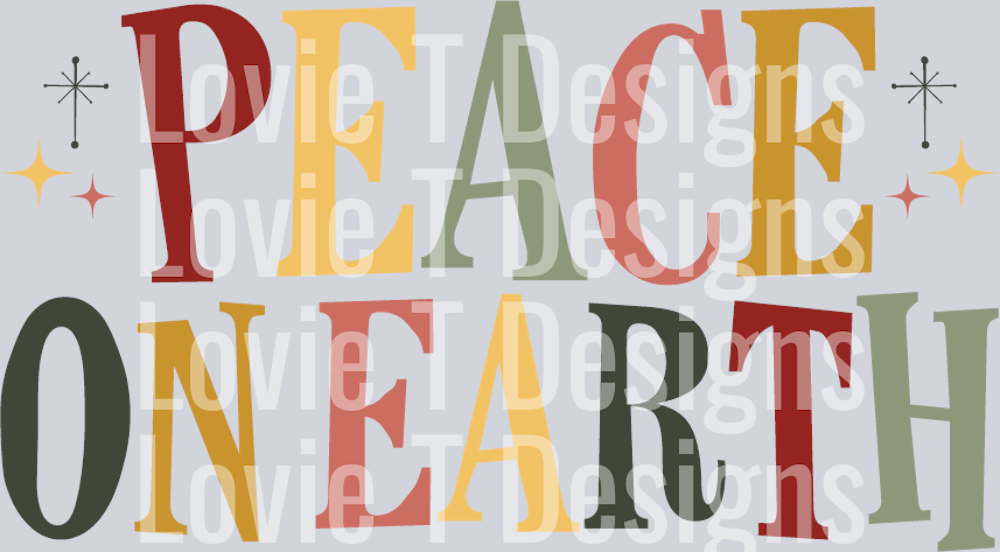 Vintage Peace On Earth