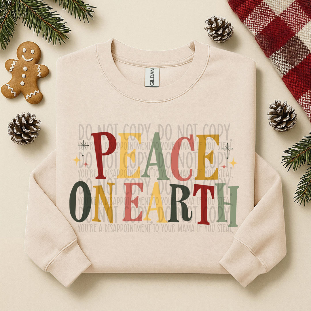 VINTAGE PEACE ON EARTH