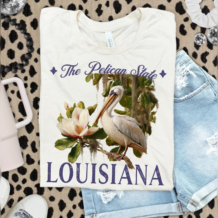 Vintage States Louisiana – DTF Transfer