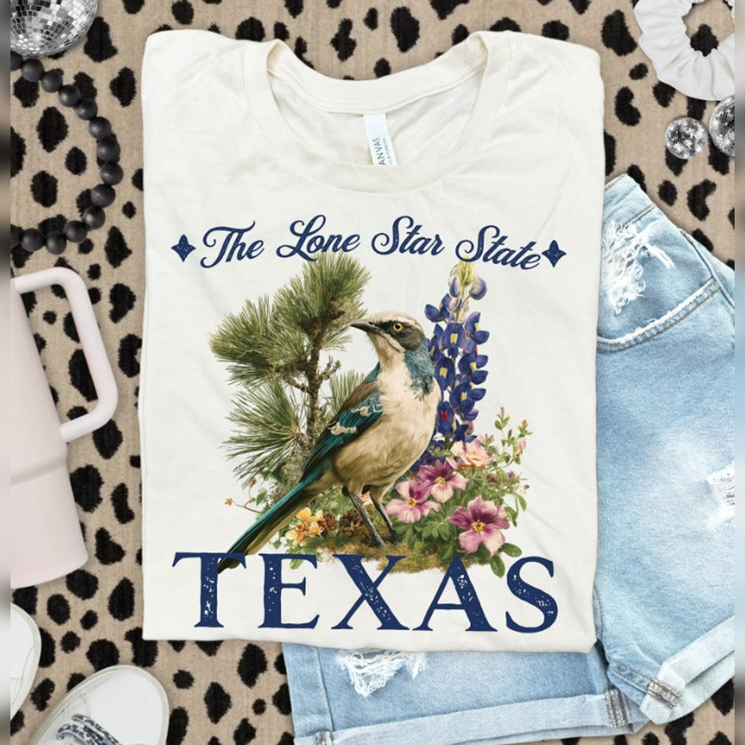 Vintage States Texas – DTF Transfer