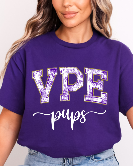 VPE PUPS PURPLE TOILE
