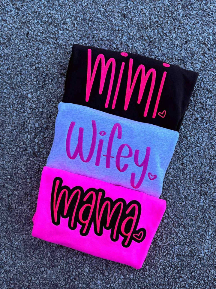 Valentines Embroidery Crewneck