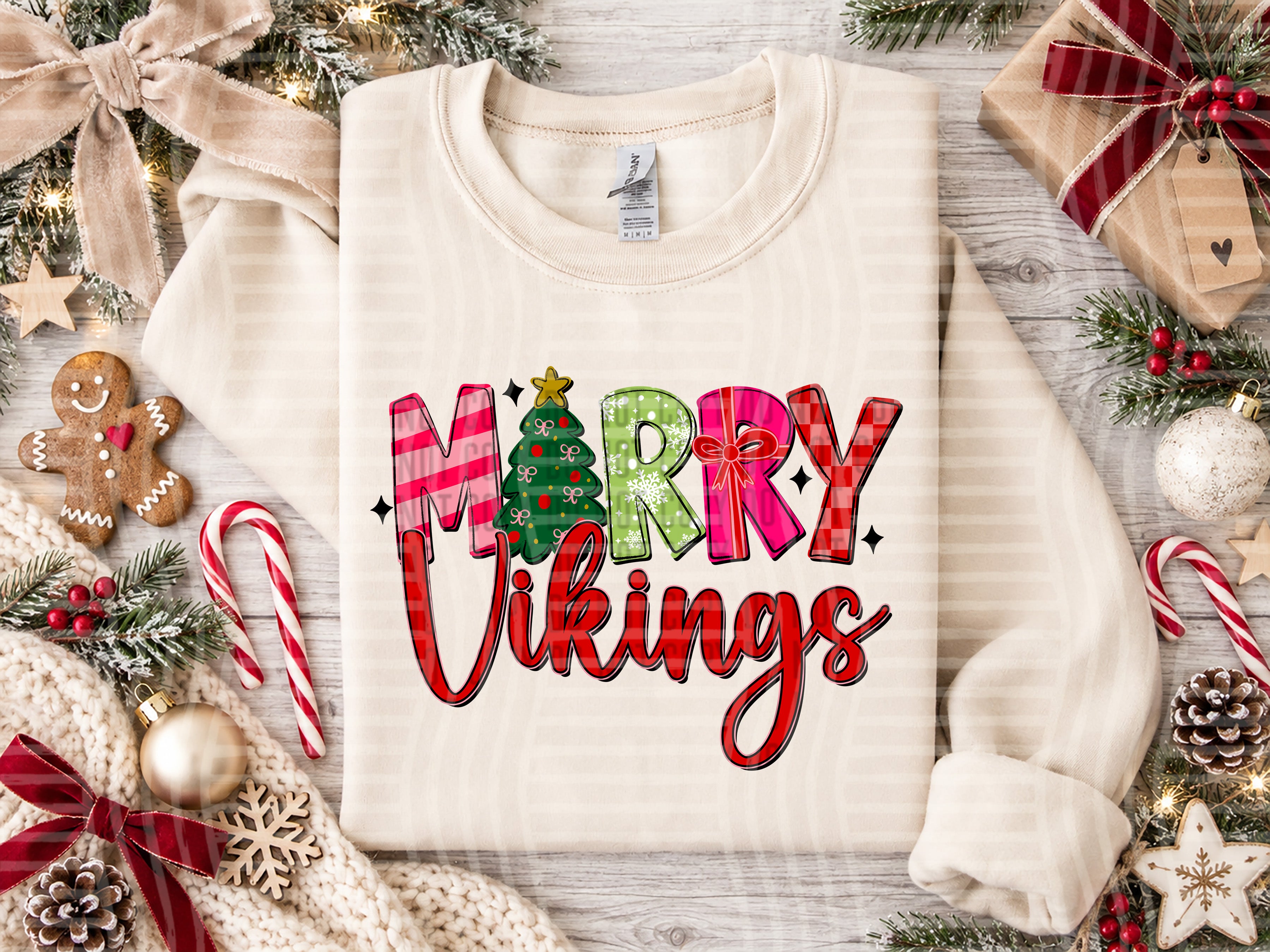 Merry Mascots Vikings design