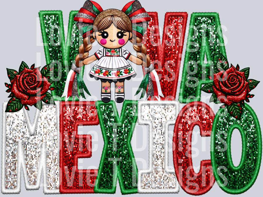 Viva Mexico Doll