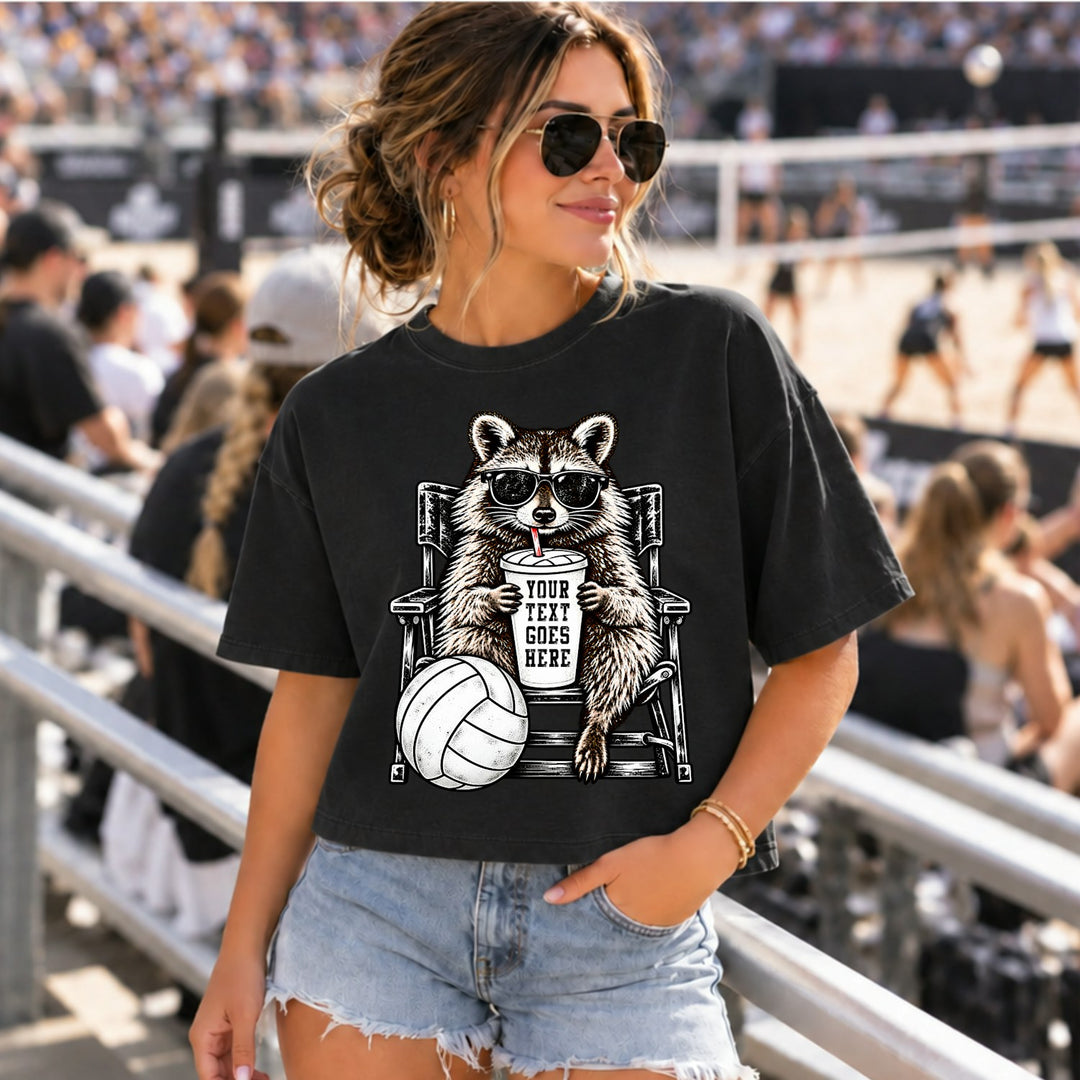 Volleyball Bleacher Creature customizable DTF transfer mockup