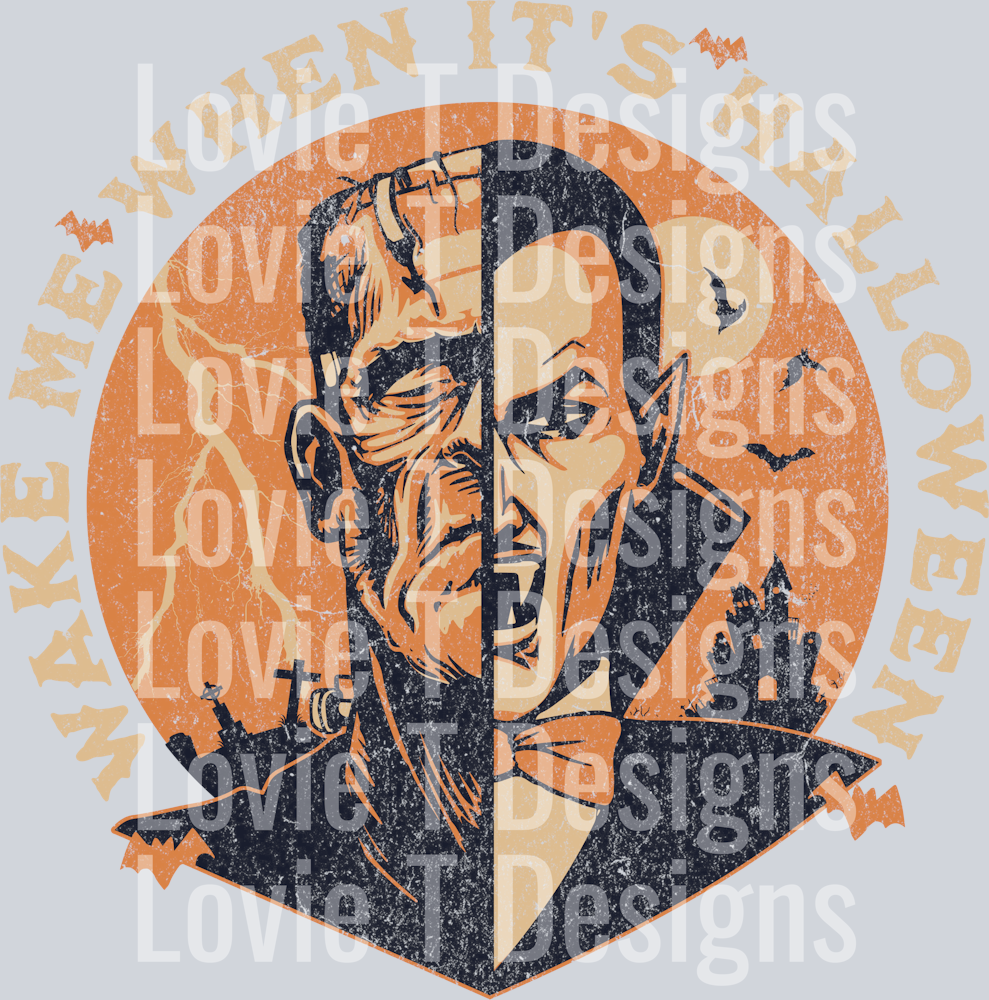 WAKE ME WHEN IT'S HALLOWEEN