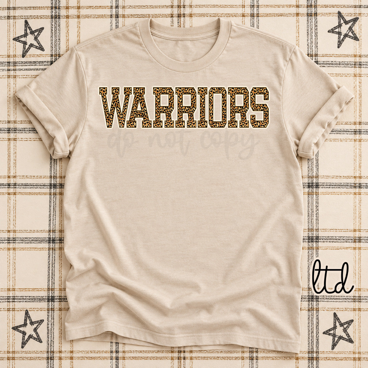 Dark Leopard Mascots Warriors design