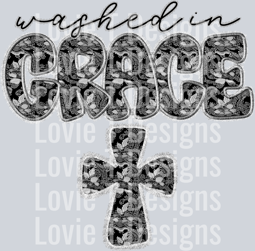 Washed in GRACE cross