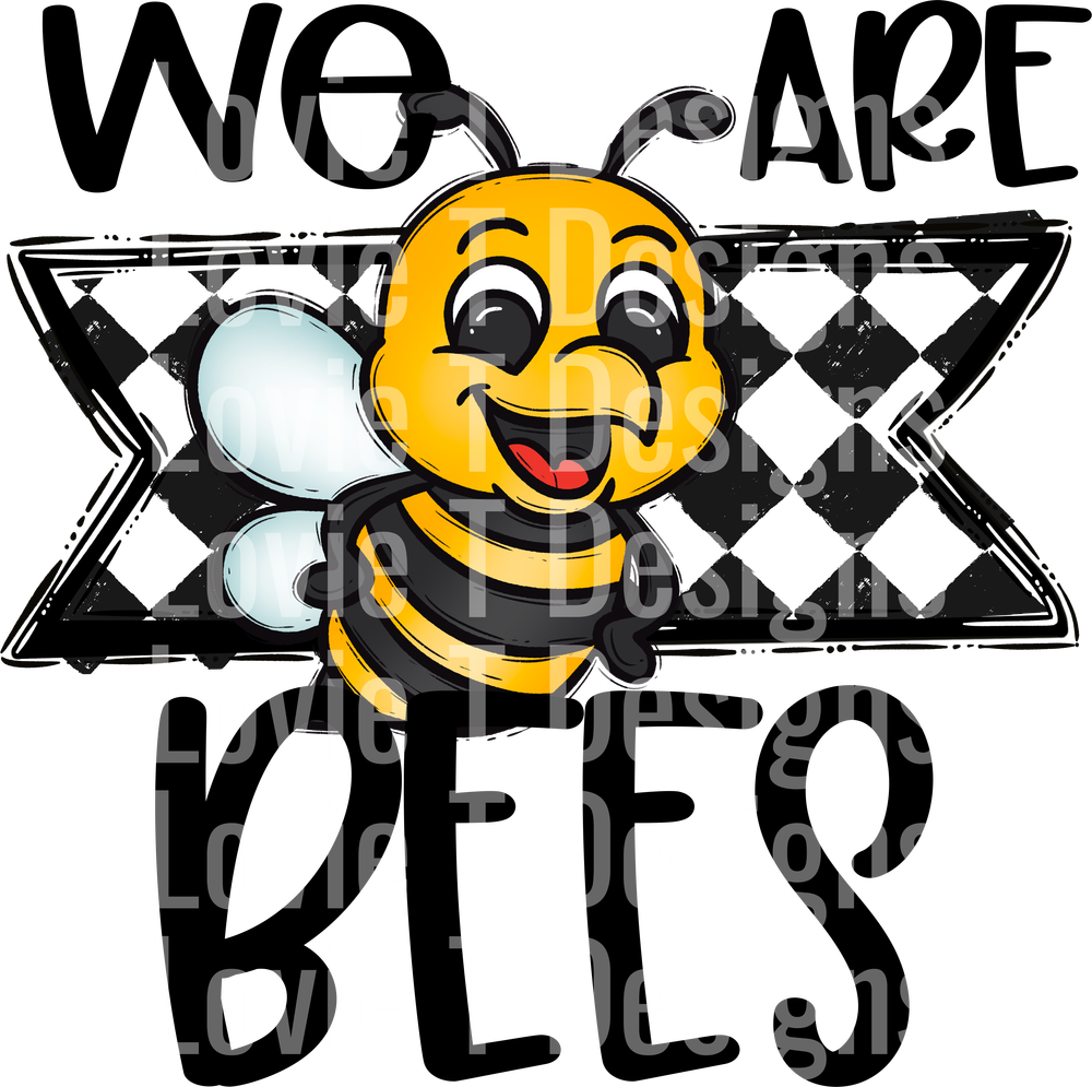 WE ARE BEES CUTE MASCOT