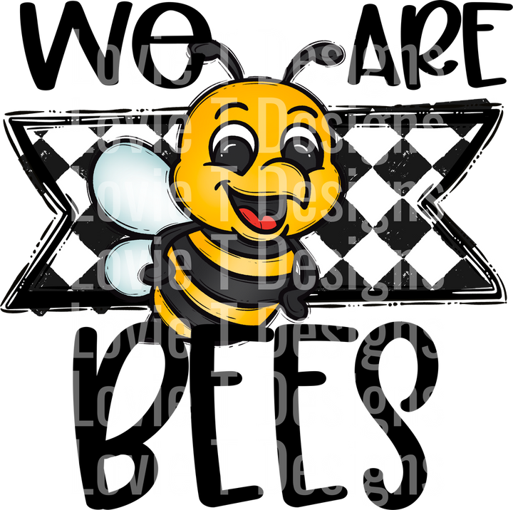 WE ARE BEES CUTE MASCOT