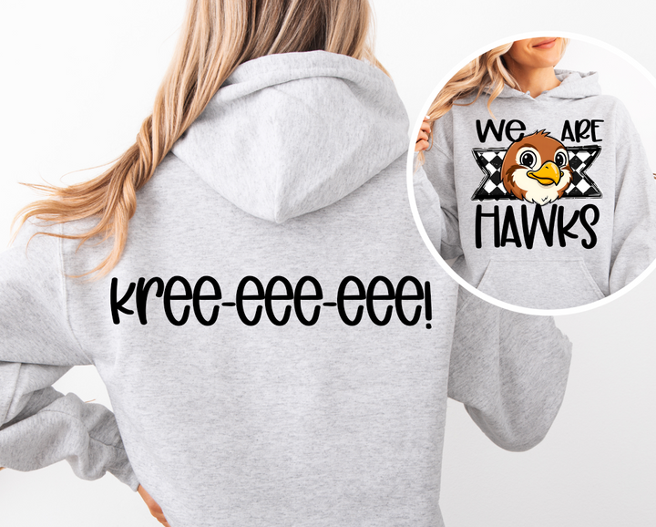 WE ARE HAWKS CUTE MASCOT