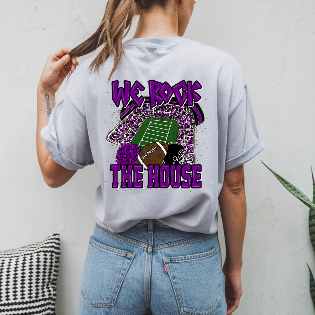 WE ROCK THE HOUSE BLACK PURPLE