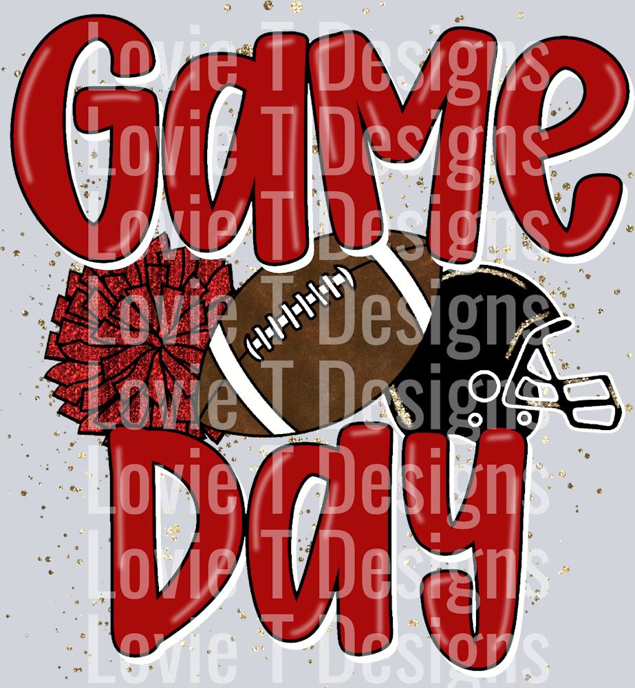 We Rock The House Black Red Pocket