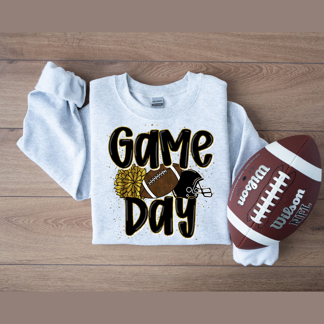 We Rock the House Black Yellow Pocket – DTF Transfer