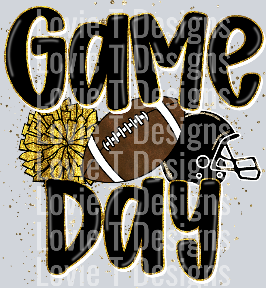 We Rock The House Black Yellow Pocket