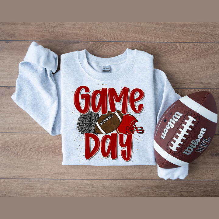 We Rock the House Crimson Grey – DTF Transfer