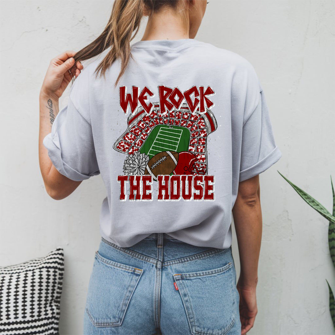 WE ROCK THE HOUSE  MAROON SILVER