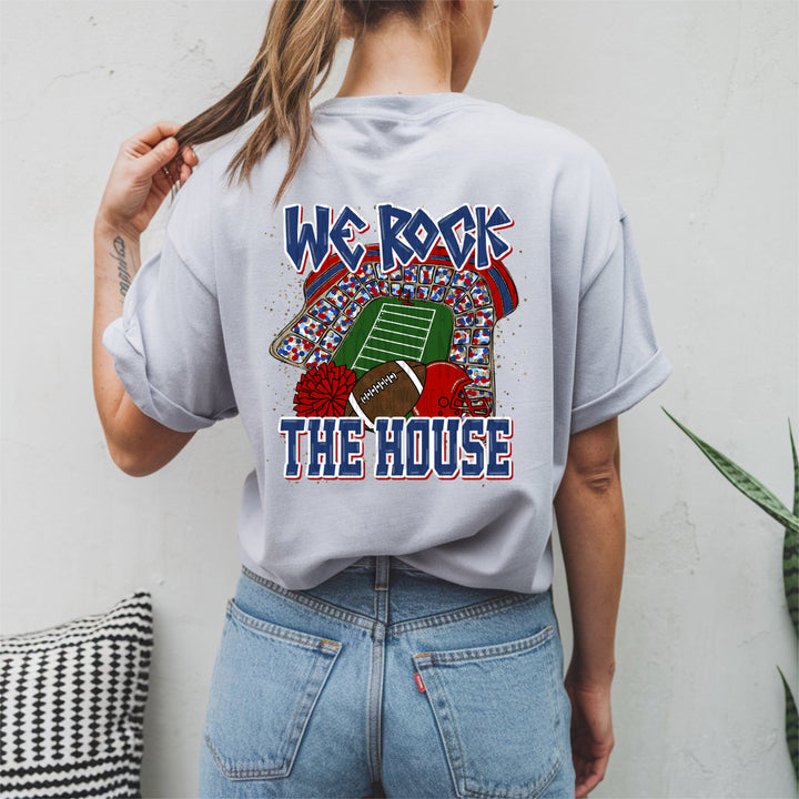 WE ROCK THE HOUSE NAVY RED