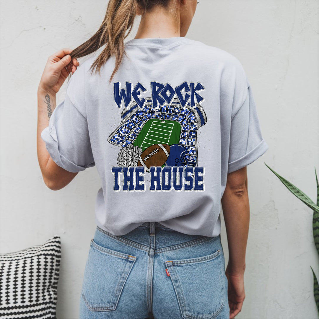WE ROCK THE HOUSE NAVY SILVER