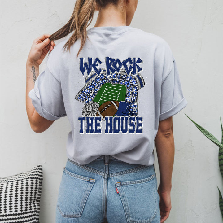 WE ROCK THE HOUSE NAVY SILVER