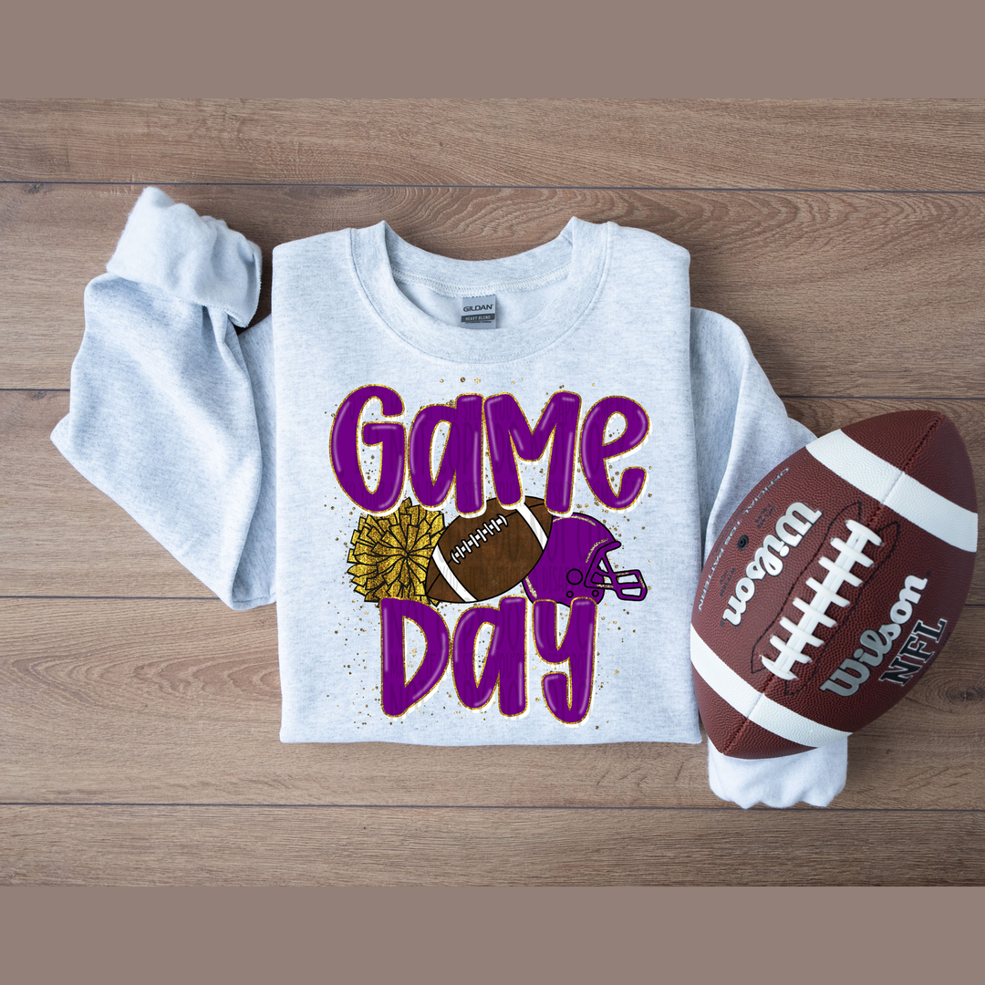We Rock the House Purple Yellow Pocket – DTF Transfer