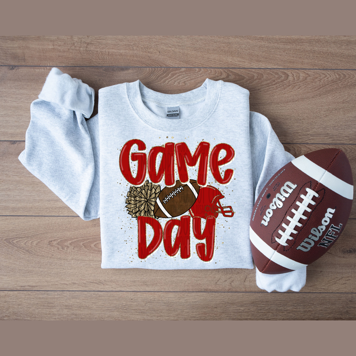 We Rock the House Red Gold Pocket – DTF Transfer