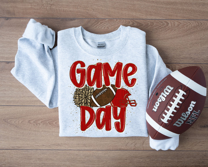 WE ROCK THE HOUSE RED GOLD POCKET